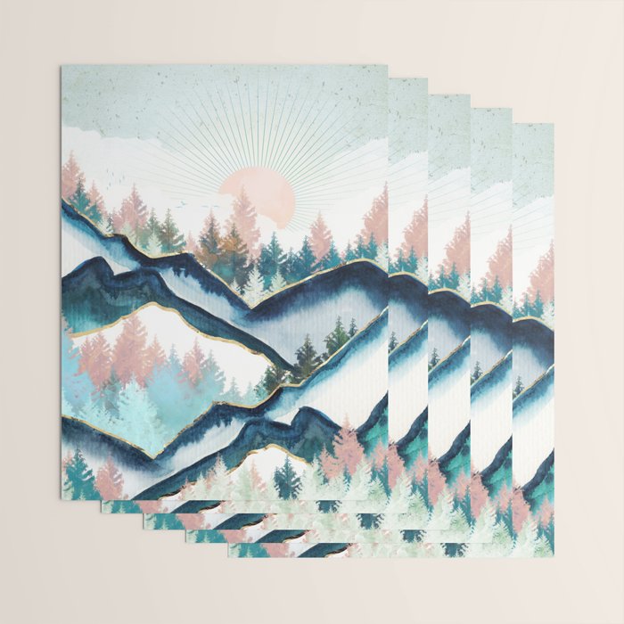Winter Forest Wrapping Paper Gallery Image 3