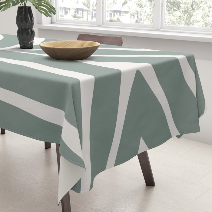 Abstract Stripes LXV Tablecloth Gallery Image 3