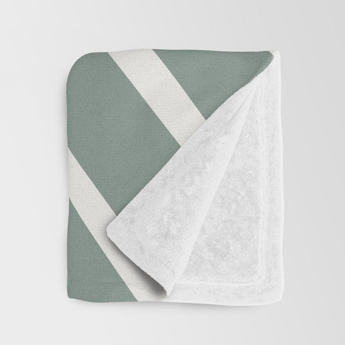 Abstract Stripes LXV Throw Blanket Gallery Image 3