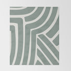 Abstract Stripes LXV Throw Blanket Gallery Image 2