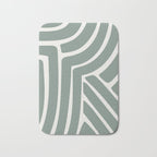Abstract Stripes LXV Bath Mat Gallery Image 1