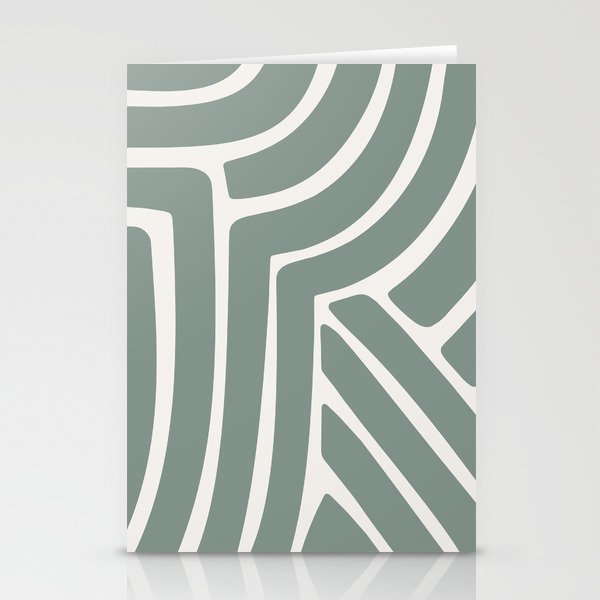 Abstract Stripes LXV Stationery Card Gallery Image 2