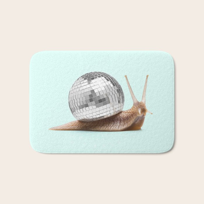 DISCO SNAIL Bath Mat Gallery Image 1