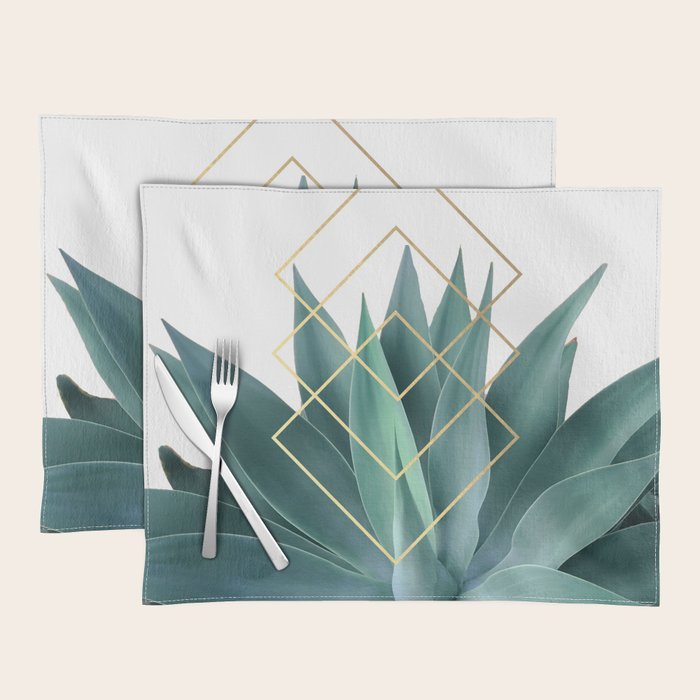 Agave geometrics Placemat Gallery Image 1
