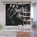 Vintage Miles Jazz in Concert Advertising Music Poster Wall Mural Gallery Image 1
