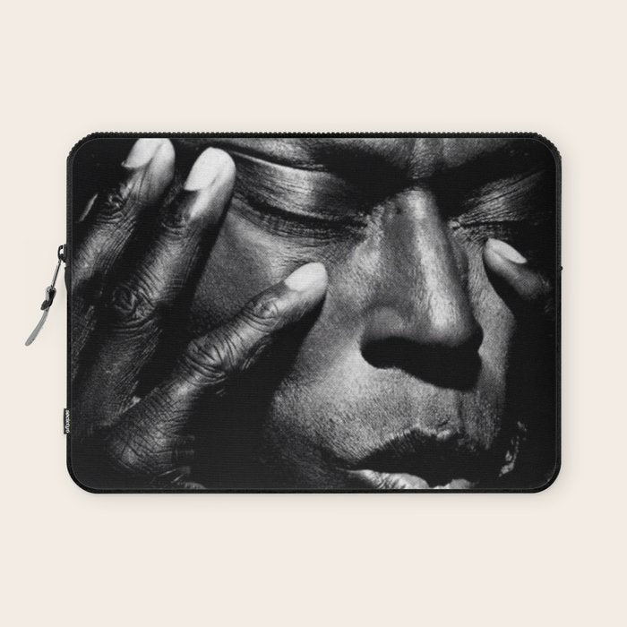 Vintage Miles Jazz in Concert Advertising Music Poster Laptop Sleeve Gallery Image 1