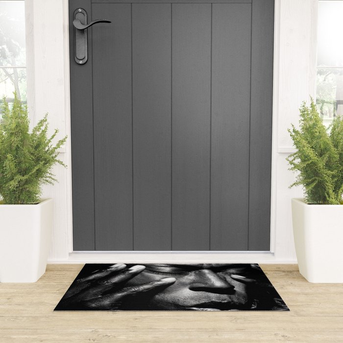Vintage Miles Jazz in Concert Advertising Music Poster Welcome Mat Gallery Image 3