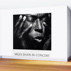 Vintage Miles Jazz in Concert Advertising Music Poster Wall Mural Gallery Image 2