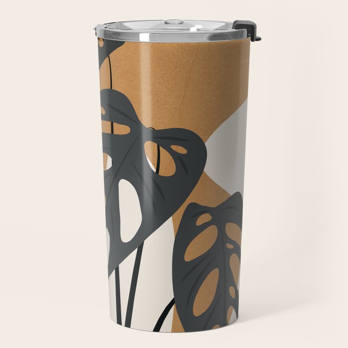 Minimalist Abstract Art Branch 6 Travel Mug Gallery Image 2