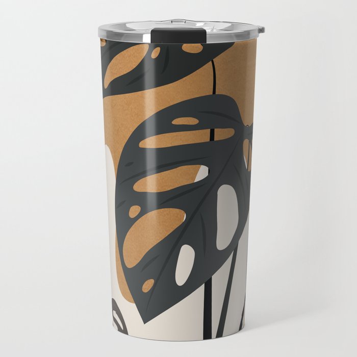 Minimalist Abstract Art Branch 6 Travel Mug Gallery Image 1