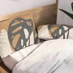 Minimalist Abstract Art Branch 6 Pillow Sham Gallery Image 2