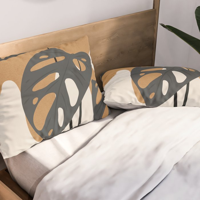 Minimalist Abstract Art Branch 6 Pillow Sham Gallery Image 2