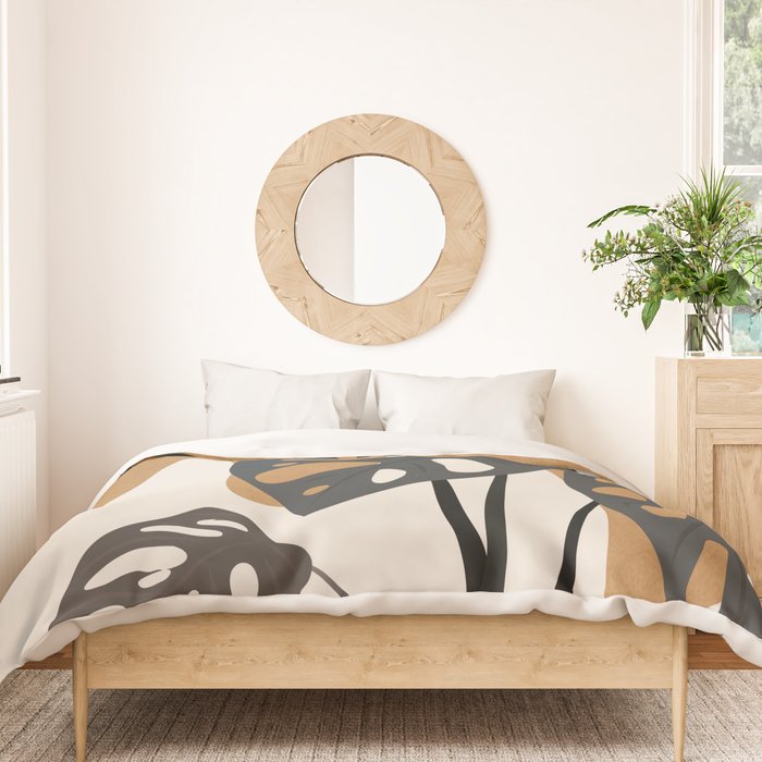 Minimalist Abstract Art Branch 6 Duvet Cover Gallery Image 3
