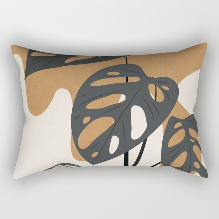 Minimalist Abstract Art Branch 6 Rectangular Pillow Gallery Image 2