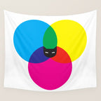CMYKAT Wall Tapestry Gallery Image 4