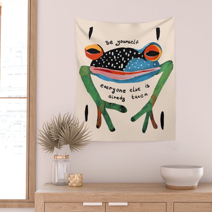 Be Yourself Wall Tapestry Gallery Image 2