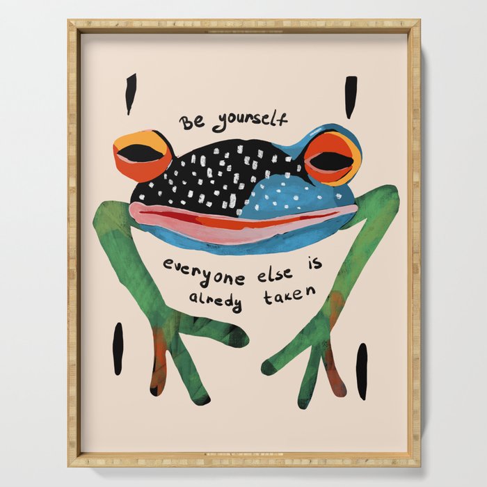 Be Yourself Serving Tray Gallery Image 1