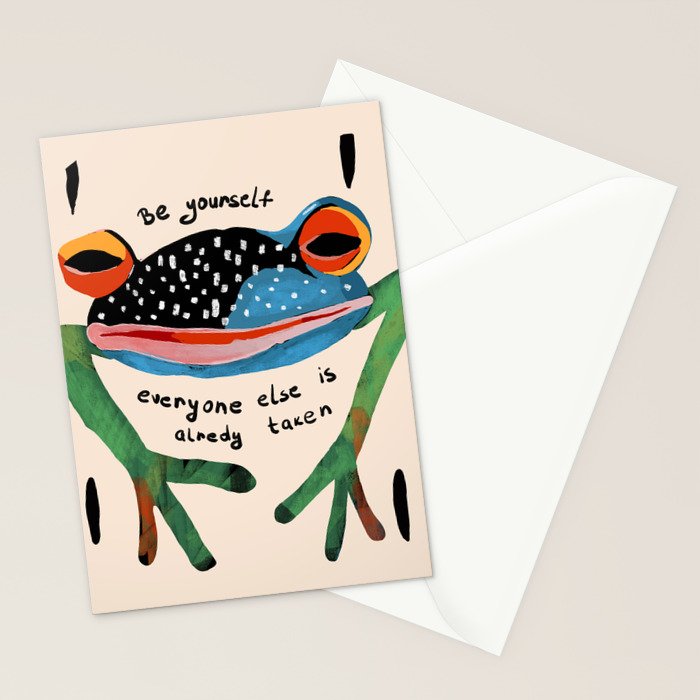 Be Yourself Stationery Card Gallery Image 2