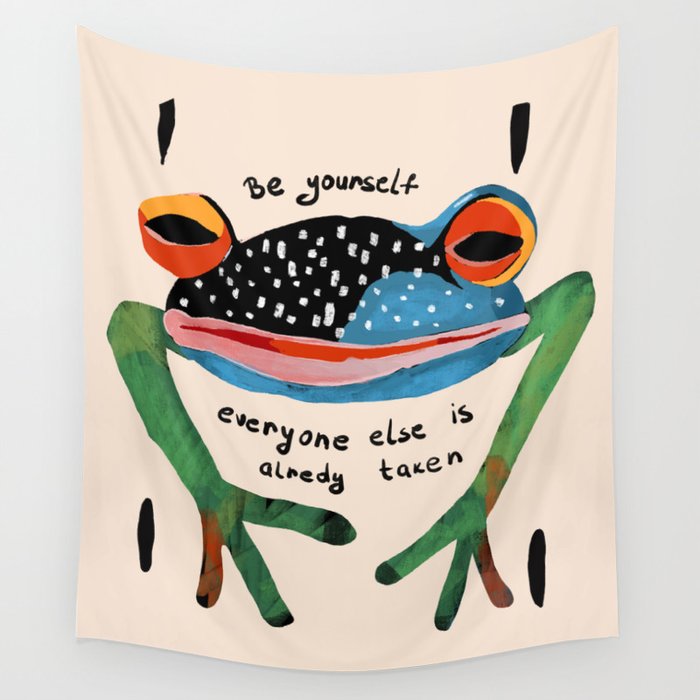 Be Yourself Wall Tapestry Gallery Image 4