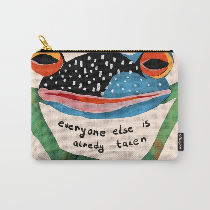 Be Yourself Carry All Pouch Gallery Image 1
