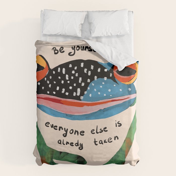 Be Yourself Duvet Cover Gallery Image 1