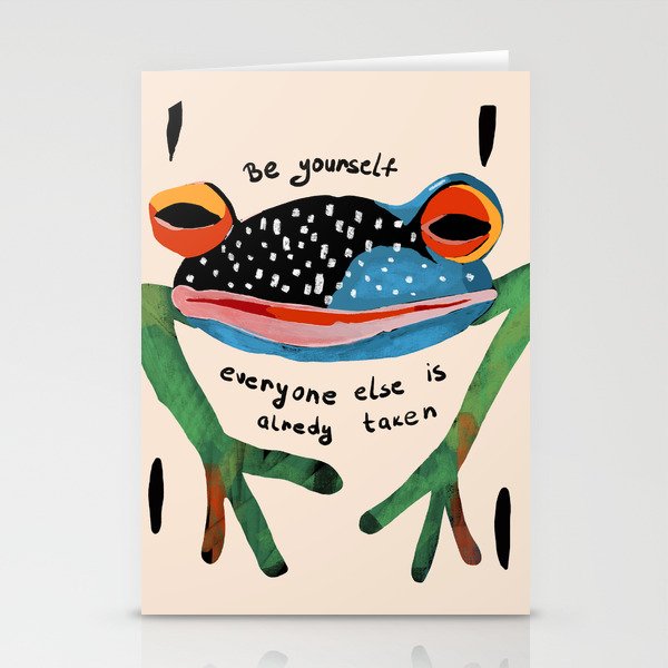 Be Yourself Stationery Card Gallery Image 2