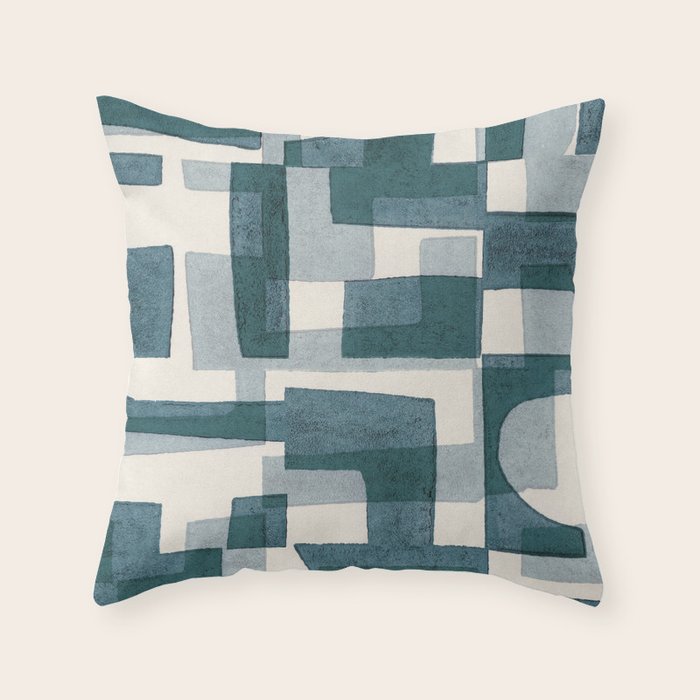 Shapes & Shadows #1 Throw Pillow Gallery Image 6
