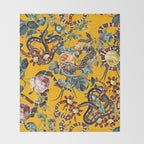 Dangers in the Forest III Throw Blanket Gallery Image 2