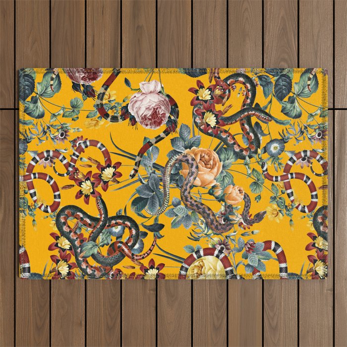 Dangers in the Forest III Outdoor Rug Gallery Image 1
