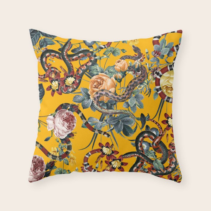 Dangers in the Forest III Throw Pillow Gallery Image 6