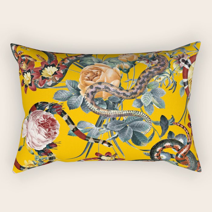 Dangers in the Forest III Rectangular Pillow Gallery Image 1
