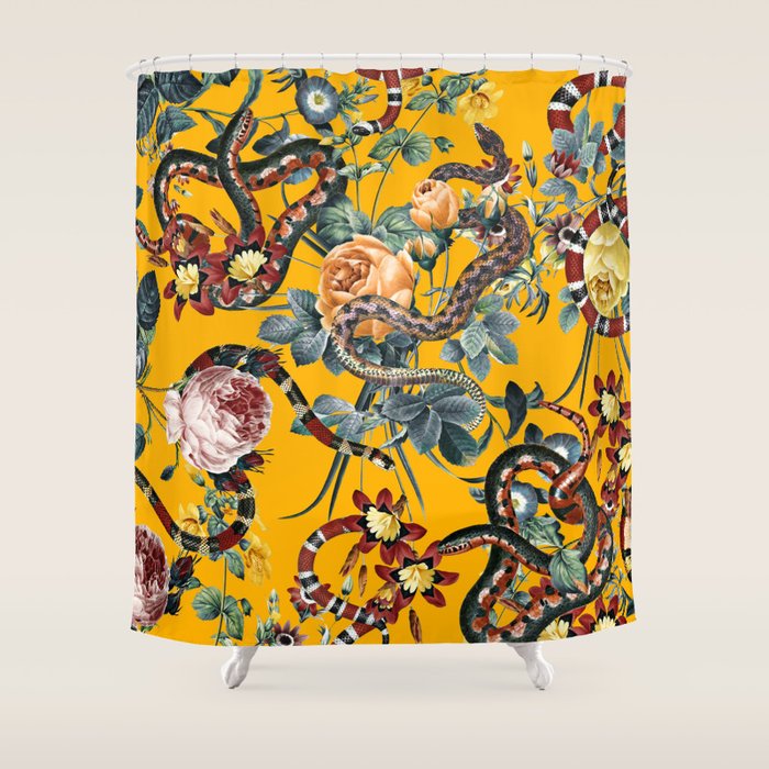 Dangers in the Forest III Shower Curtain Gallery Image 1
