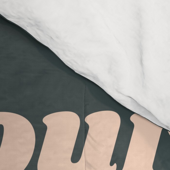 Bonjour in Pretty Pastels Comforter Gallery Image 4