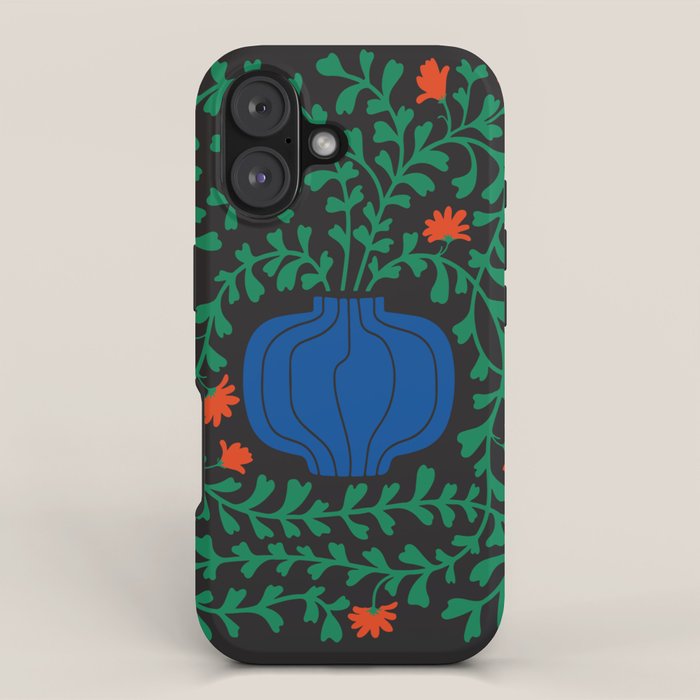 Summer Bloom: Midnight Rain Forest iPhone Case Gallery Image 1