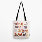 Chicken and Chick Tote Bag Gallery Image 2