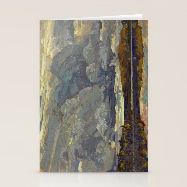 Tom Thomson Grey Sky 1914 Canadian Landscape Artist Stationery Card Gallery Image 2