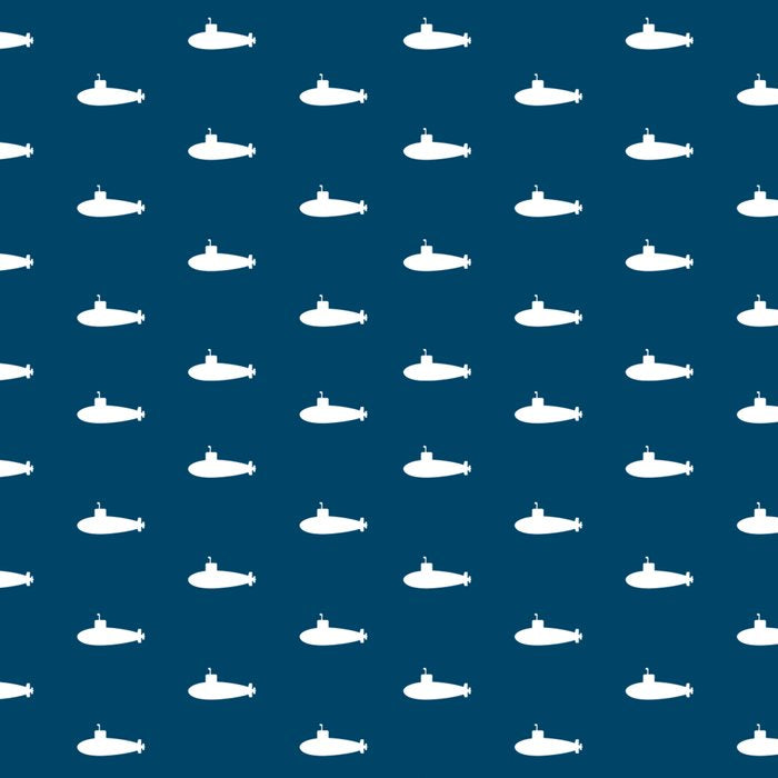 Tiny Submarines - Navy Blue Coffee Mug Gallery Image 2