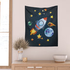 Space rocket Wall Tapestry Gallery Image 2