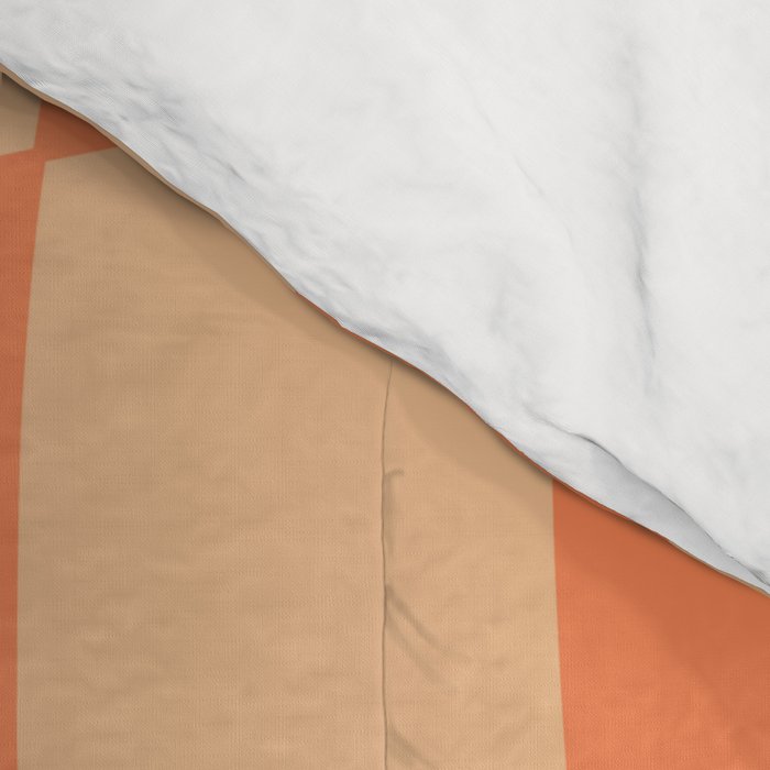 Coral Wavy Checkerboard Comforter Gallery Image 4