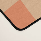 Coral Wavy Checkerboard Desk Mat Gallery Image 4