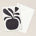 Linocut Silhouette #1 Stationery Card Gallery Image 2