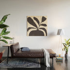 Linocut Silhouette #1 Wood Wall Art Gallery Image 2
