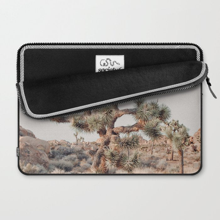Twisted Joshua Tree, Desert Art Print, Landscape Photography Laptop Sleeve Gallery Image 2