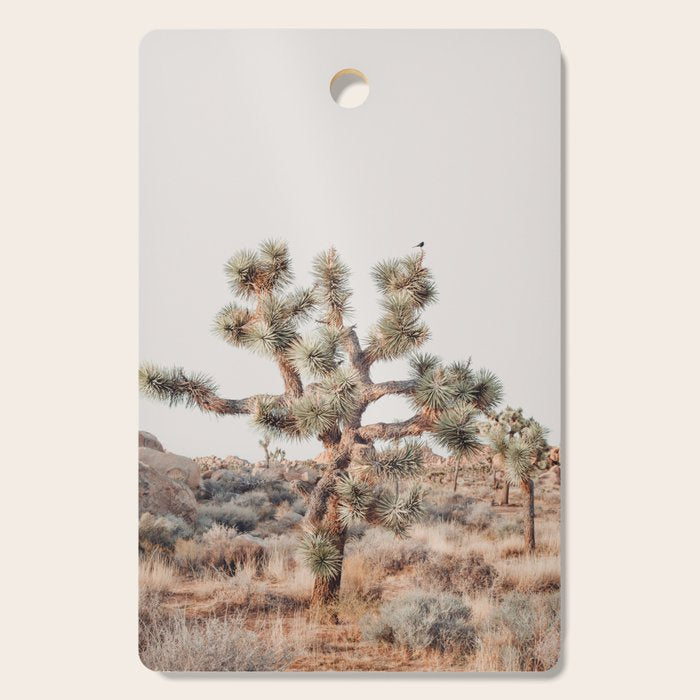 Twisted Joshua Tree, Desert Art Print, Landscape Photography Cutting Board Gallery Image 1