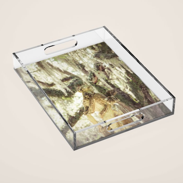 Louisiana Spanish Moss Acrylic Tray Gallery Image 1