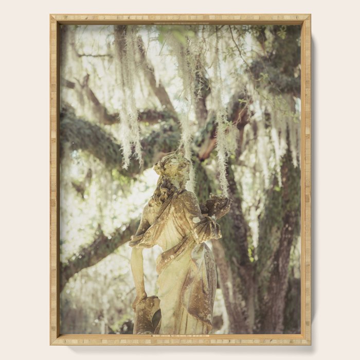 Louisiana Spanish Moss Serving Tray Gallery Image 1