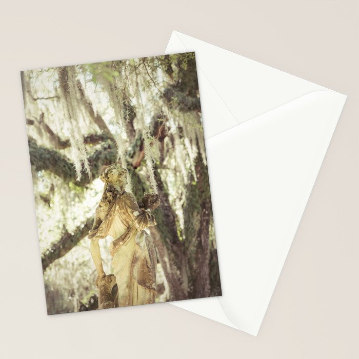 Louisiana Spanish Moss Stationery Card Gallery Image 2