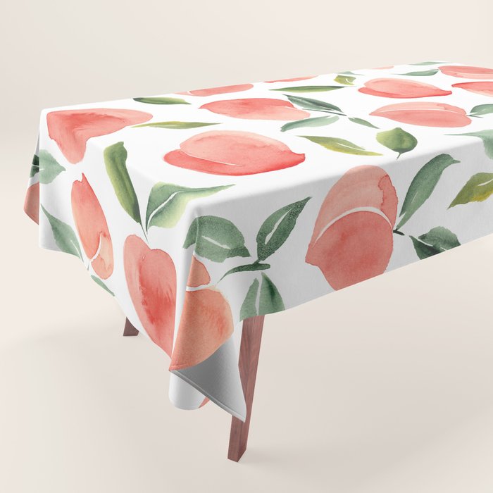 peaches Tablecloth Gallery Image 1