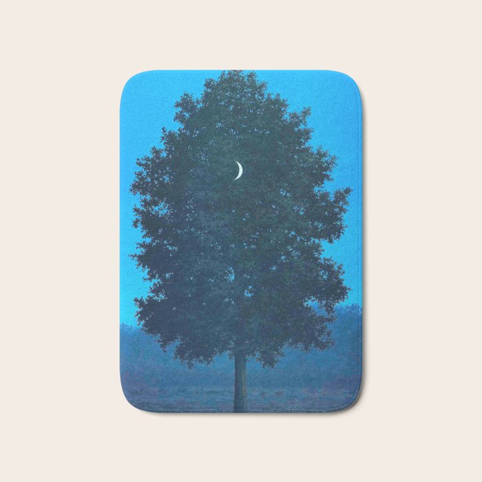 Rene Magritte - Le Seize Septembre - 1956 Moon Through Tree Surrealism Bath Mat Gallery Image 1