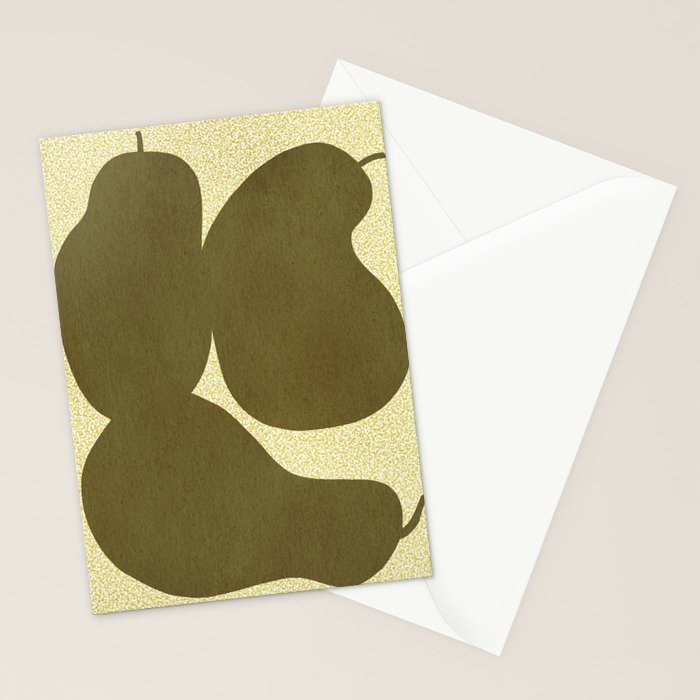 Minimal Pears 01 Stationery Card Gallery Image 2